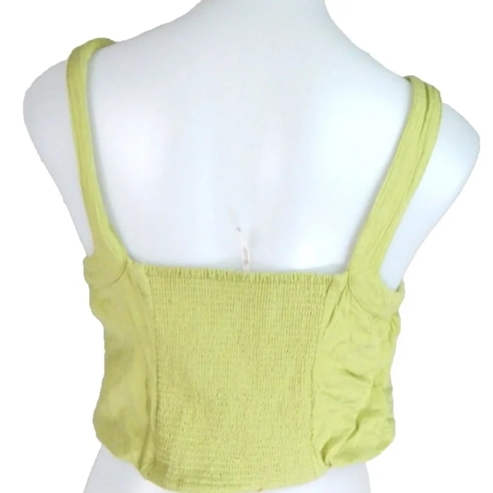 Free People Scarlett Square Neck Crop Tank